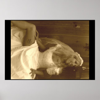 Beautiful Lesbian in Wedding Dress 02 Poster