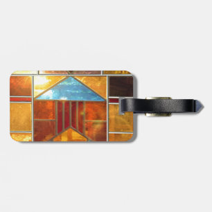 Beautiful light luggage tag