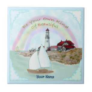Beautiful Lighthouse Tile
