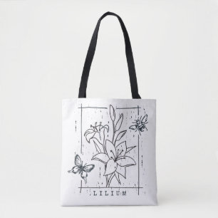 Beautiful Lily Flowers  Tote Bag