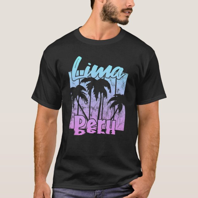 Beautiful Lima Peru T-Shirt (Front)