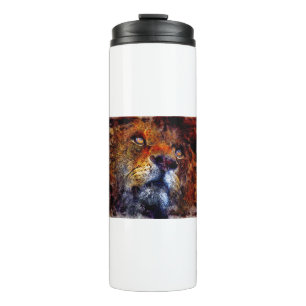 Beautiful Lion Thermal Tumbler