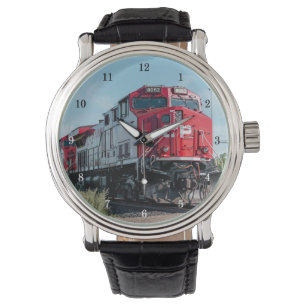 Beautiful Locomotive/Train Wrist Watch