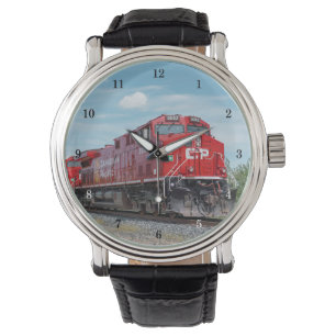Beautiful Locomotive/Train Wrist Watch