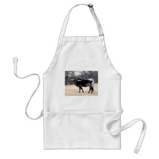 Beautiful Longhorn Standard Apron