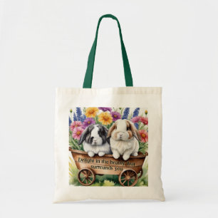 Beautiful Lop Bunny Rabbit Pretty Tote Bag