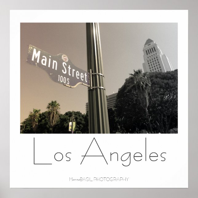 Beautiful Los Angeles Poster! Poster (Front)