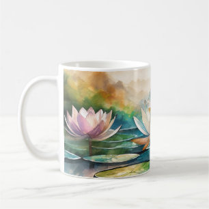 Beautiful Lotus flowers mug