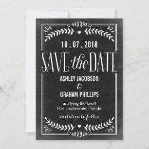 Beautiful Love Save The Date Card