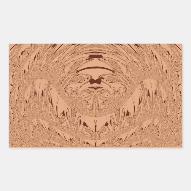 Beautiful Lovely African Lion head vector pattern  Sticker (Front)