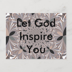 Beautiful lovely ash grey kaleidoscope seamless postcard