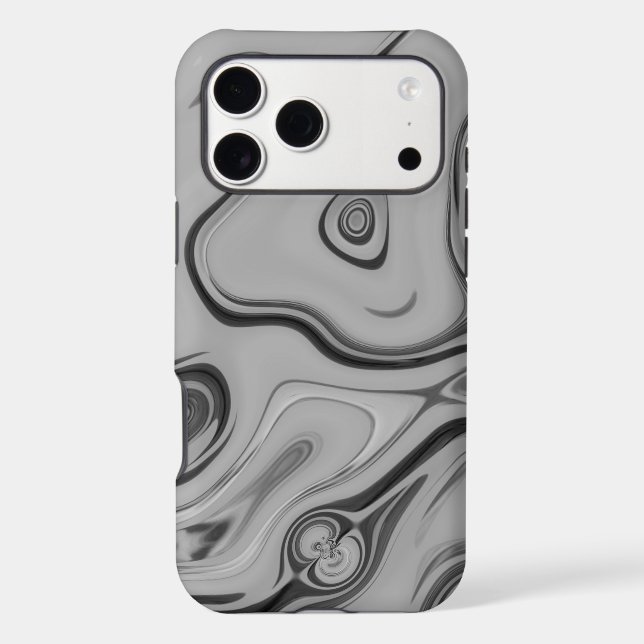  Beautiful Lovely Ash Grey Texture Colour Art Prin (Back)