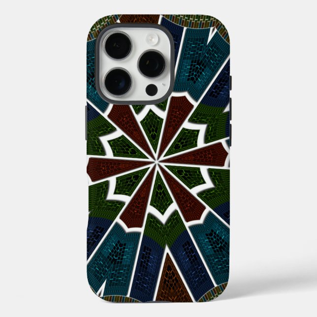 Beautiful Lovely Asia Trendy Sari Abstract Pattern Case-Mate iPhone Case (Back)