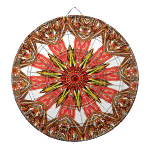 Beautiful Lovely Asian traditional edgy pattern Dartboard