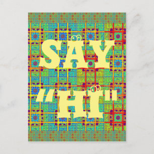 Beautiful Lovely Mayan  ethnic Print vector design Postcard