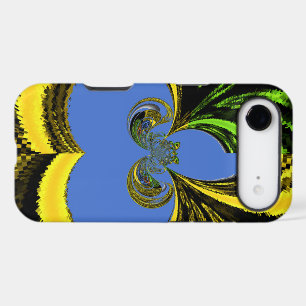 Beautiful Lovely South African Yellow and Blue Art