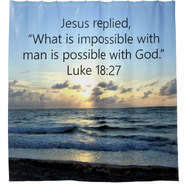 BEAUTIFUL LUKE 18:27 SUNRISE (Front)