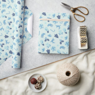 Beautiful Luxurious Heartfelt Sparkling Groomsmen Wrapping Paper