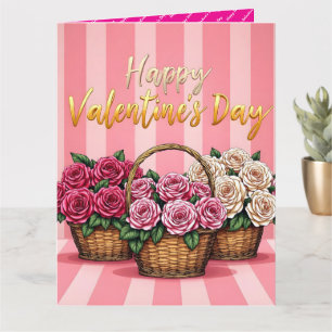 Beautiful Luxury Floral Love Popular Collection Card