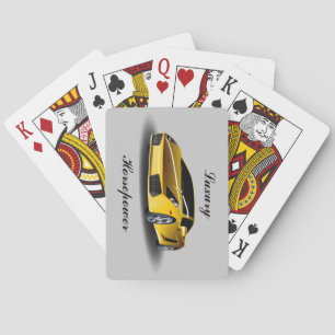 Beautiful Luxury Sports Car Deck of Playing Cards