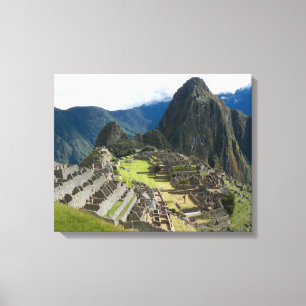 Beautiful Machu Picchu Canvas Print