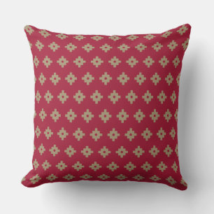 Beautiful Machu Picchu Inka Pattern Throw Pillow