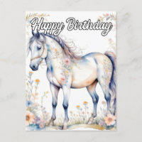 Beautiful Majestic Horse Illustration