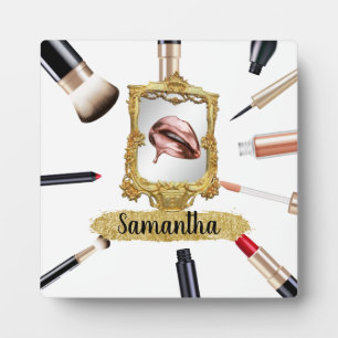 Beautiful Makeup Beauty Elegant Chic Custom Plaque