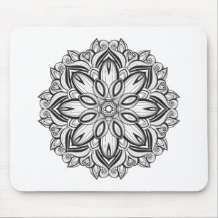 Beautiful Mandala Mouse Pad