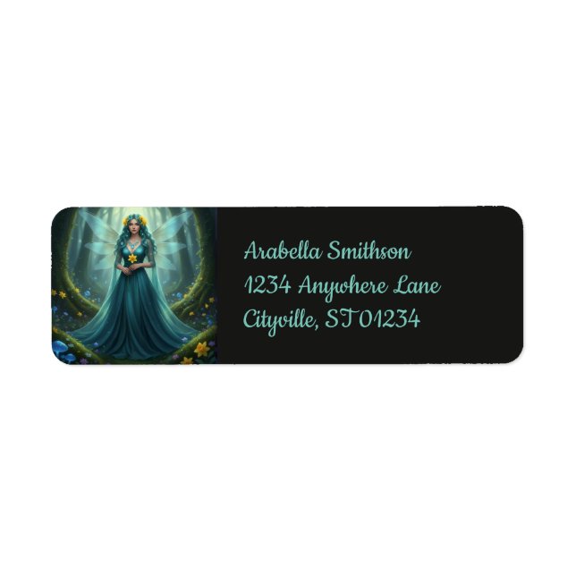 Beautiful March Aquamarine Fairy (Front)