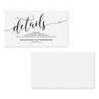 Beautiful Mariage Website Details Carte de boîtier