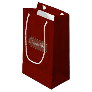 Beautiful Maroon Small Gift Bag