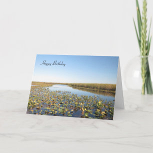 Beautiful Marsh - Birthday Card