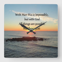 BEAUTIFUL MATTHEW 19:26 PHOTO DESIGN