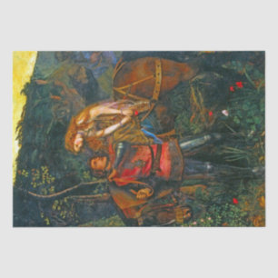 Beautiful Medieval Couple &Horse Scene 4 Decoupage Tissue Paper