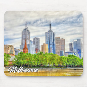 Beautiful Melbourne, Australia Mouse Pad