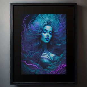 Beautiful Mermaid Poster