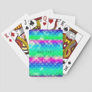 Beautiful mermaid style, elegant and classy  playing cards