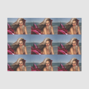 Beautiful Mermaid Tissue Paper