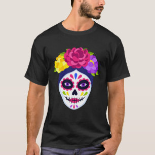 Beautiful Mexican Dia de los Muertos Day of the De T-Shirt