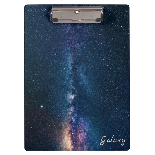 Beautiful Milky Way Clipboard (Front)