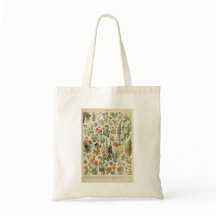Beautiful Millot Fleur Illistration Print