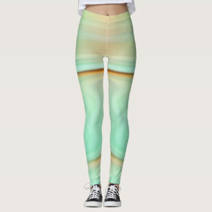 Beautiful Mint Gradient Leggings