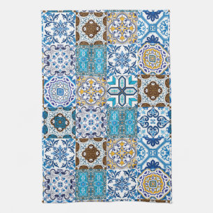 🤩 Beautiful mix of Azulejos  Kitchen Towel