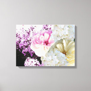 Beautiful Mixed Florals Canvas Print