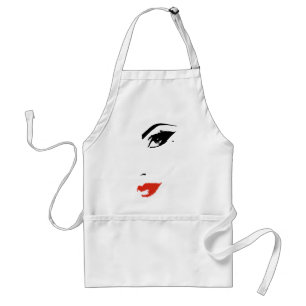Beautiful Model Face Standard Apron