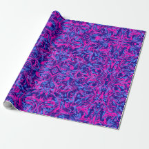 Beautiful Modern Liquid Pop Art Purple Love    