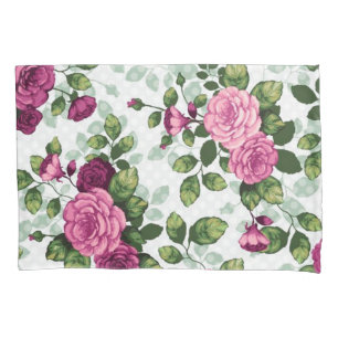 Beautiful Modern Purple Floral  Pillowcase