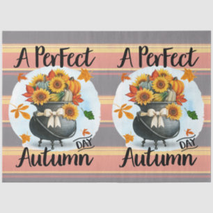 Beautiful Modern Thanksgiving Autumn Collection Tissue Paper