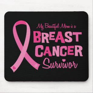 Beautiful Mom Breast Cancer Survivor Mousepad